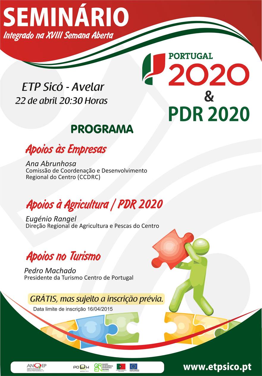 Seminário “PORTUGAL 2020 & PDR 2020”